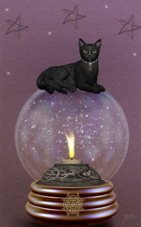 Witchcraft kitty globes